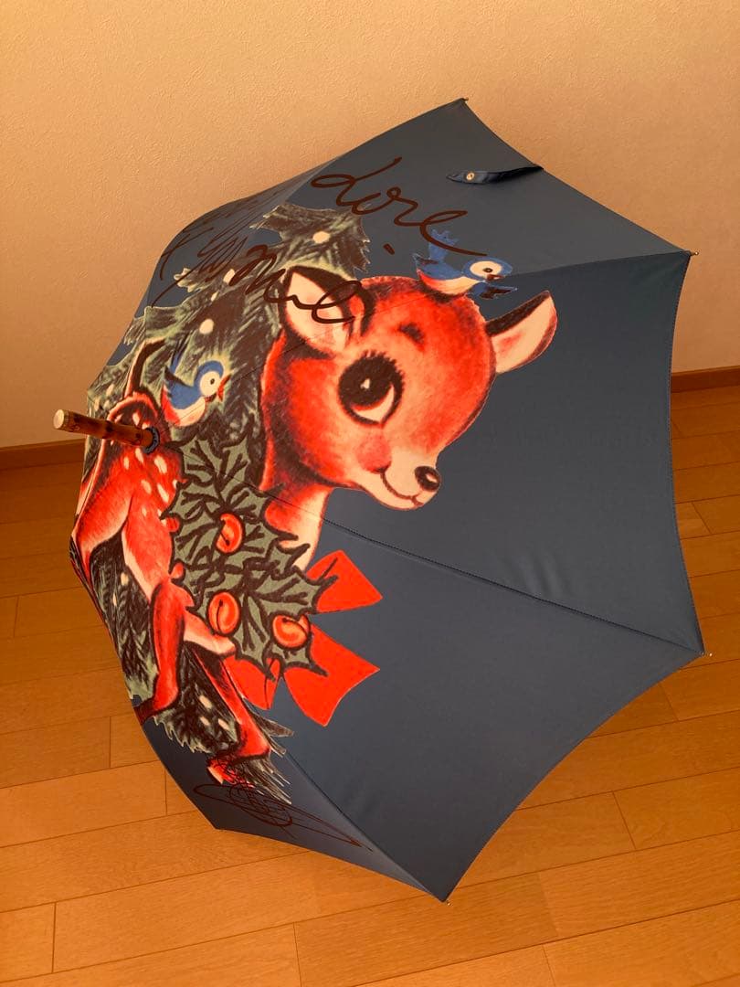 ヴィヴィアンウエストウッド長傘　バンビ柄