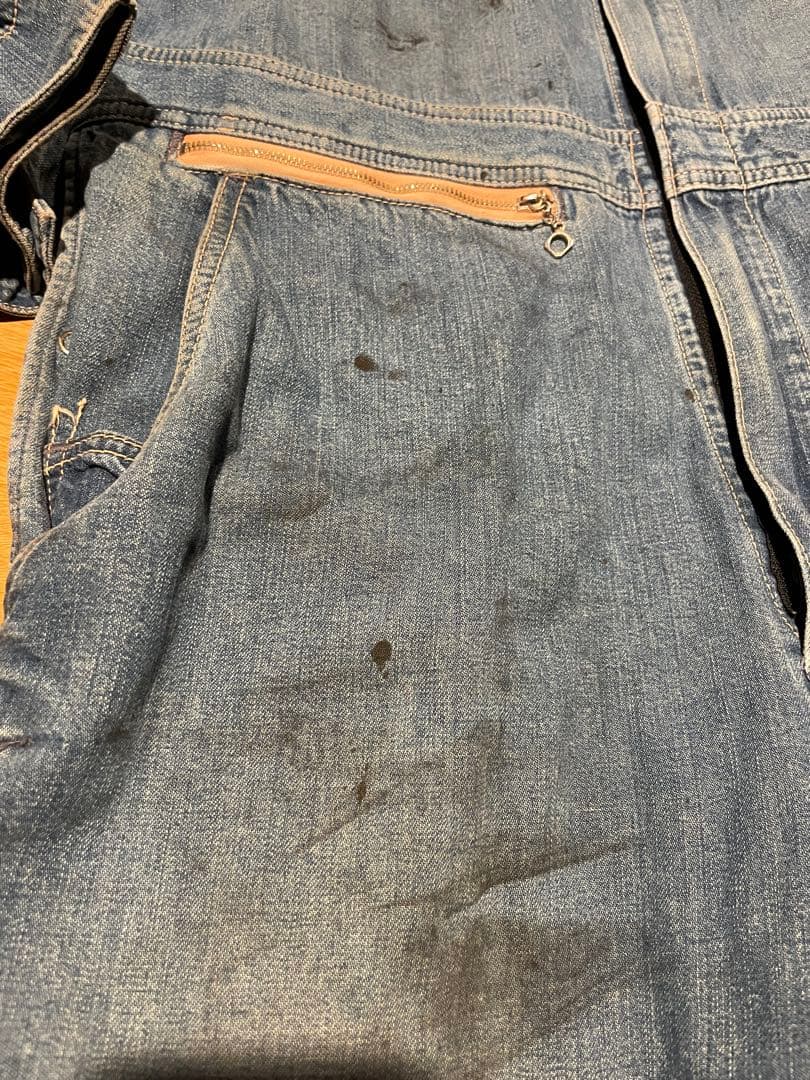 iburiri ブルーブルー オーバーオールナナミカリーボック ２枚セット