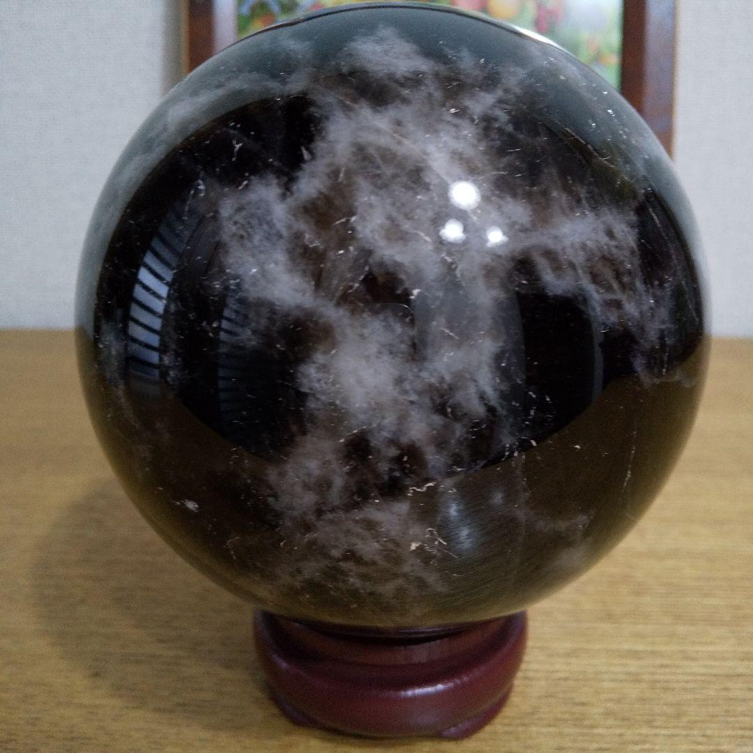 モリオン 丸玉 105mm 1.6kg 台座付き