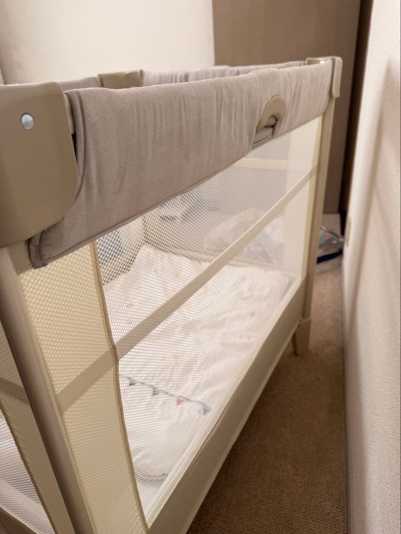 日本製の布団一式セット ココネルエアープラス AB ベビーベッド Aprica