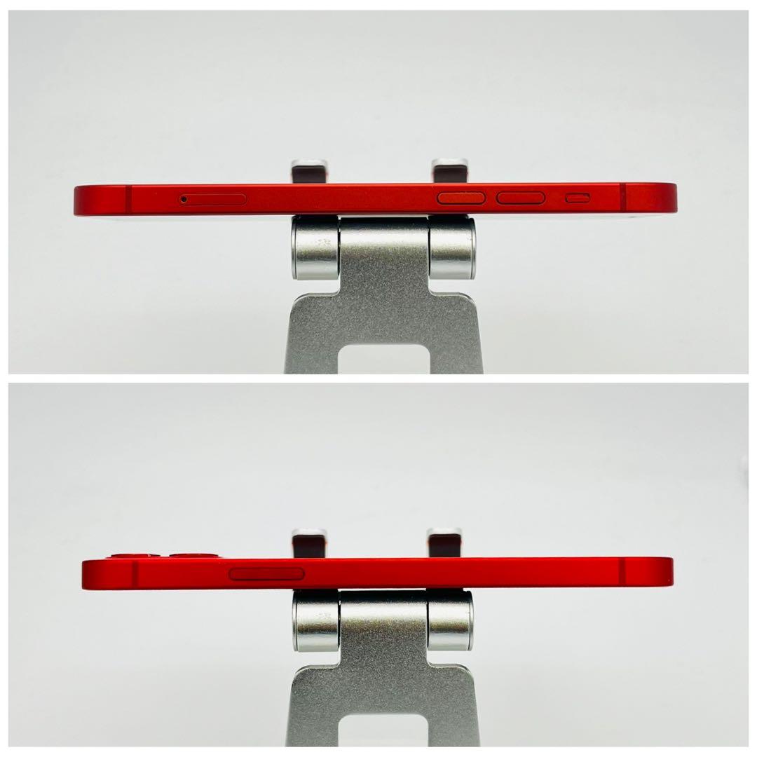 B 100% iPhone 12 128 GB SIMフリー レッド 本体