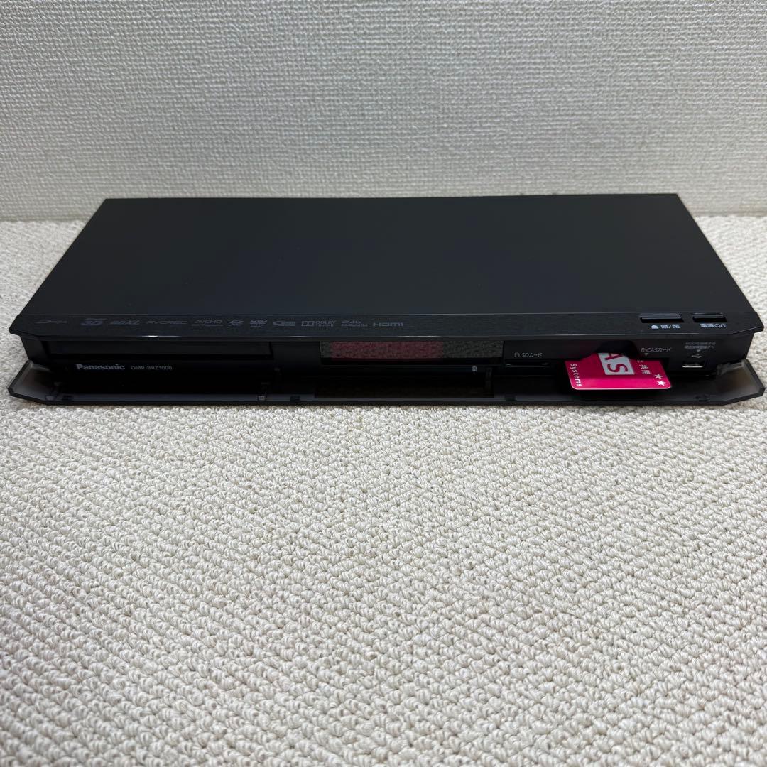 4K 1TB 3番組録画 パナソニックBDレコーダー DMR-BRZ1000