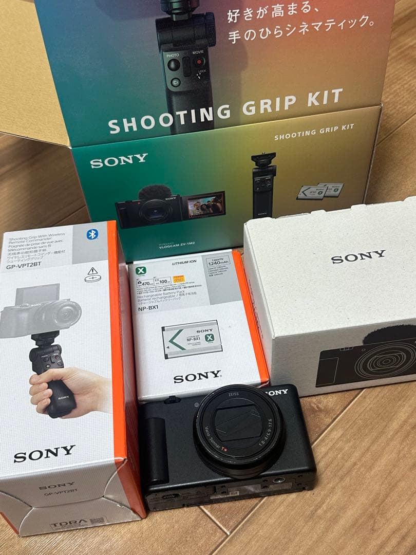 Sony ZV-1M2 本体+シューティンググリップセット