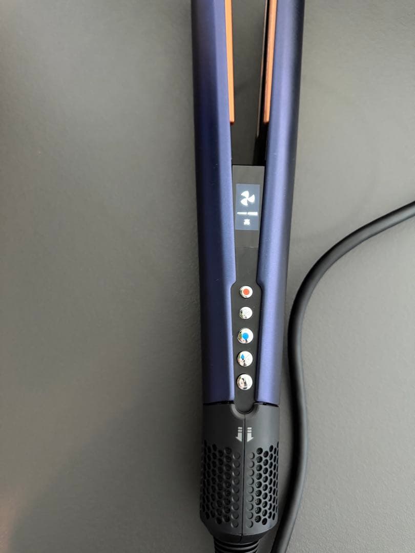 Dysonドライヤーストレイトナー ダークブルーコッパー HT01 DBBC