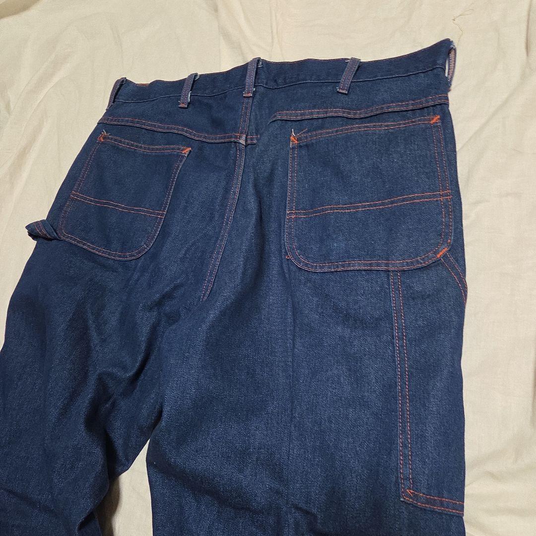 極上濃紺！80s BIGMAC ペインターパンツ 色残9割 JCPenney