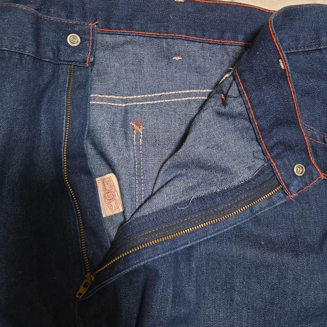 極上濃紺！80s BIGMAC ペインターパンツ 色残9割 JCPenney