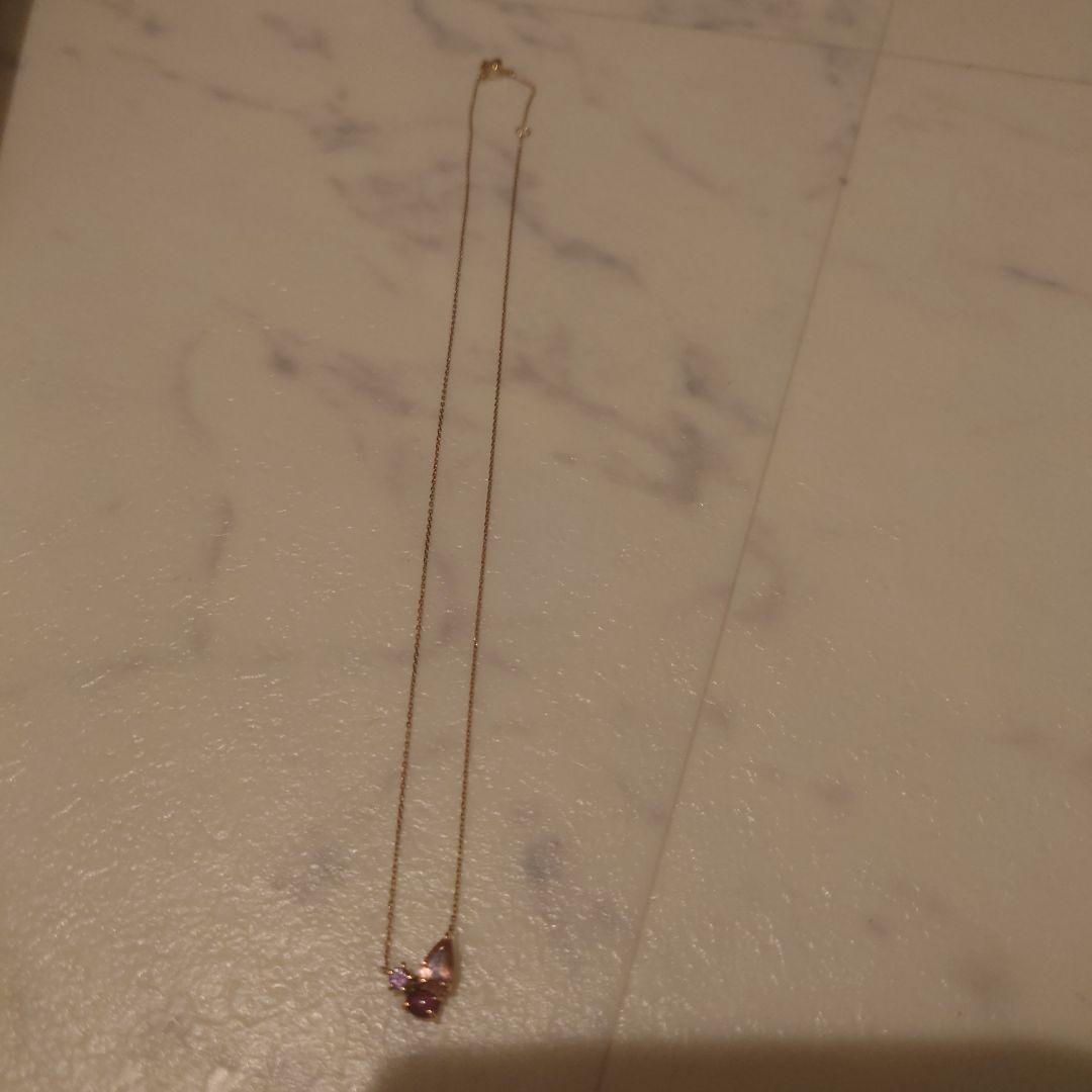 R*u様 スタージュエリー ネックレス K10 カラーストーン ゴールド ルビー