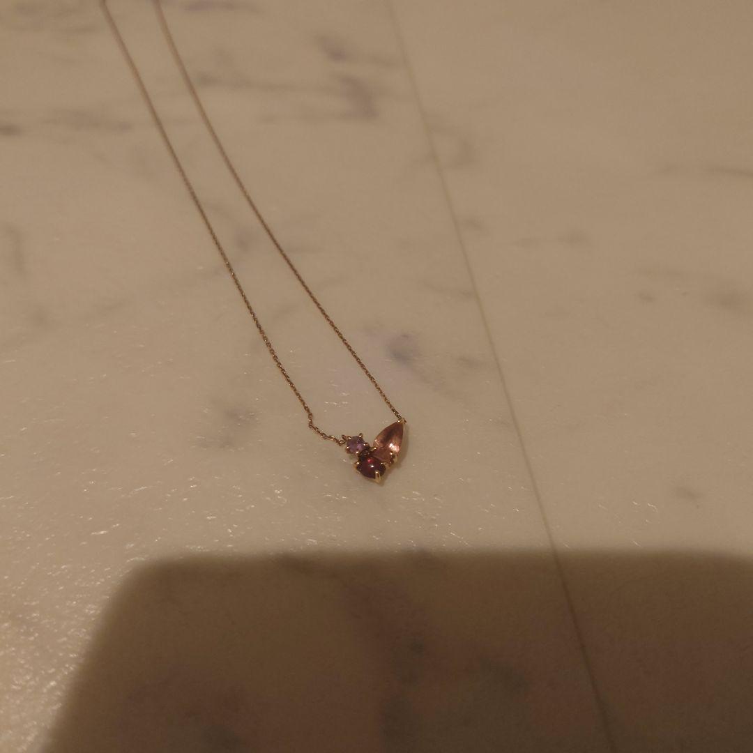 R*u様 スタージュエリー ネックレス K10 カラーストーン ゴールド ルビー