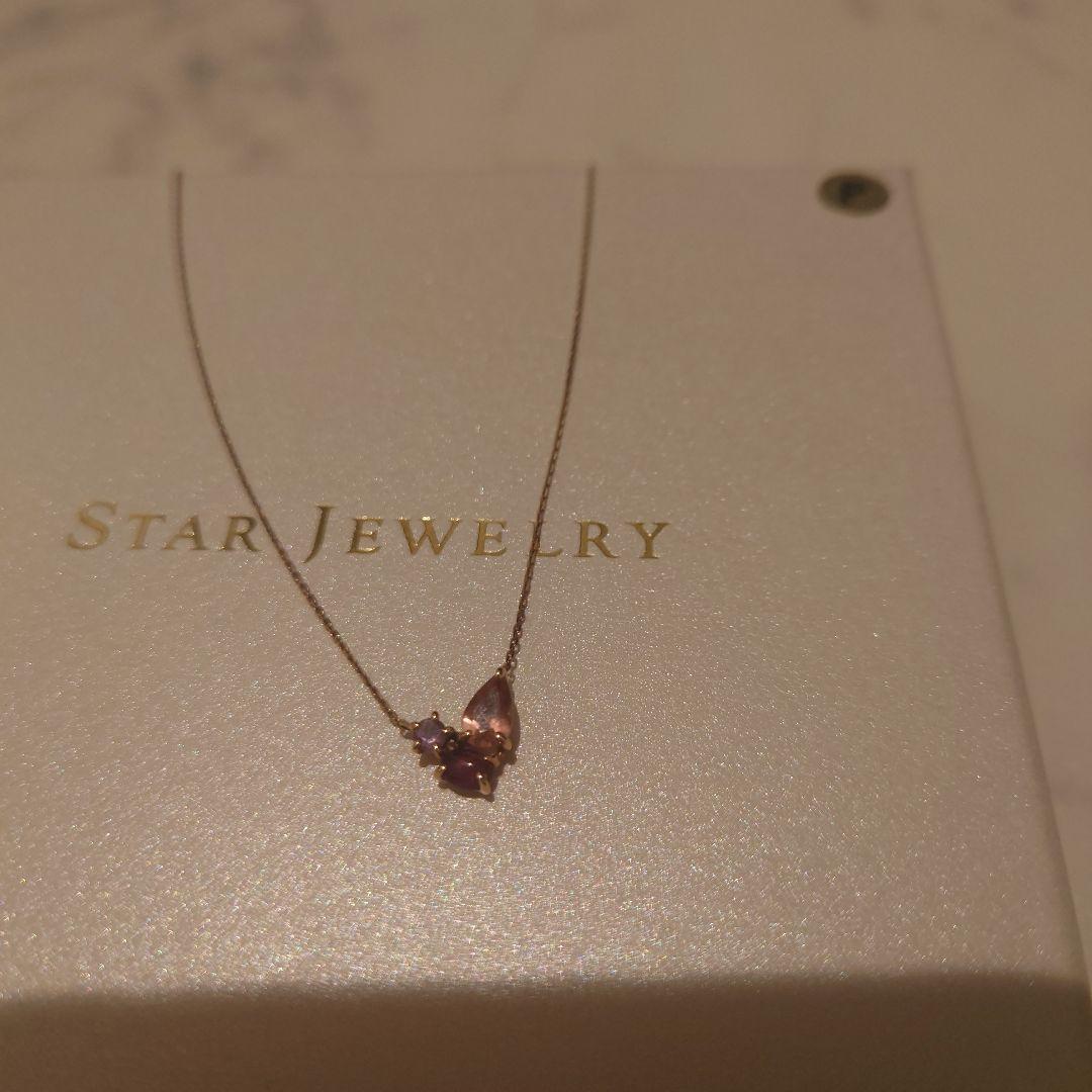 R*u様 スタージュエリー ネックレス K10 カラーストーン ゴールド ルビー