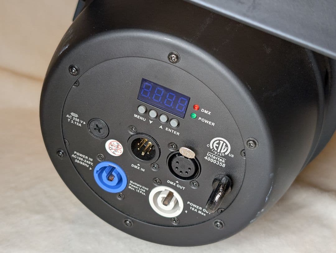 ①American DJ PAR Z100 3K スポットライト