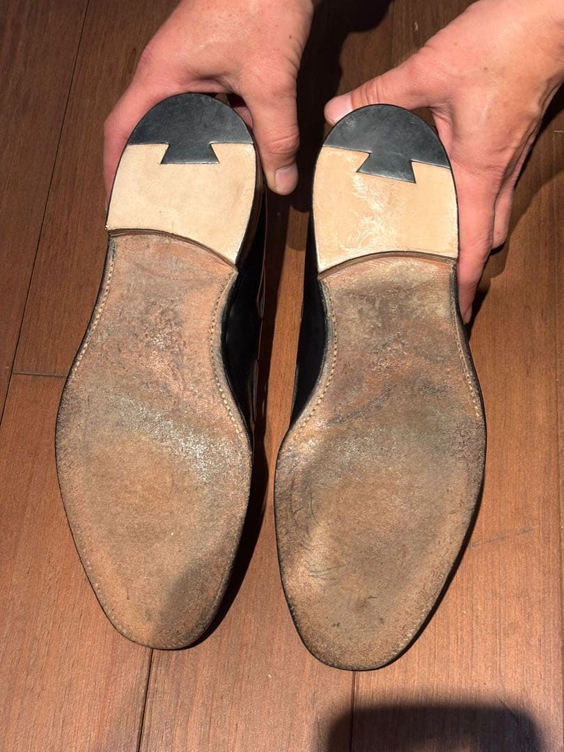 ブルックスブラザーズ　オールデン　タッセル　コードバン　7 1/2D　黒