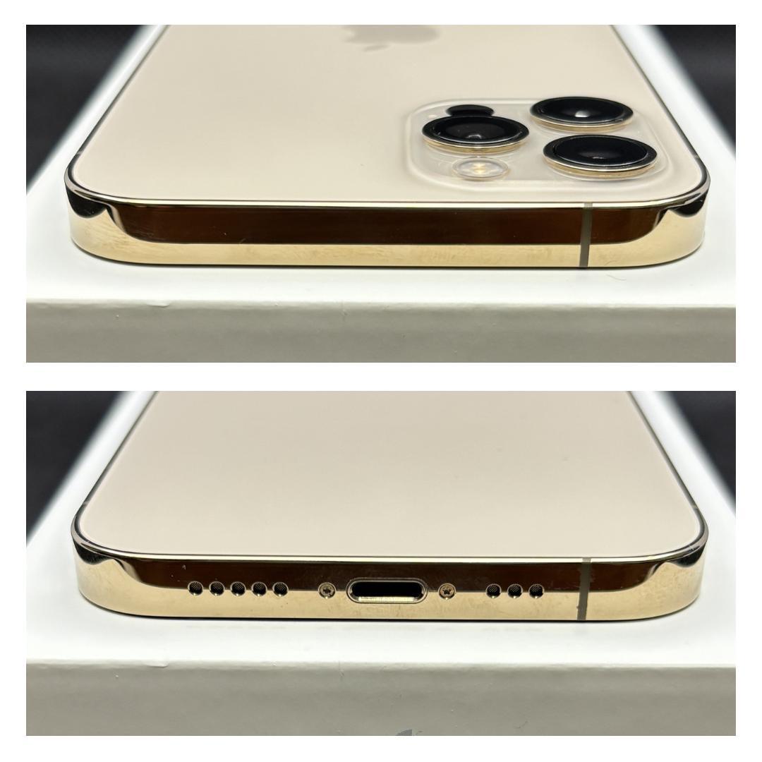 【美品】iPhone 12 Pro Gold 128GB SIMフリー