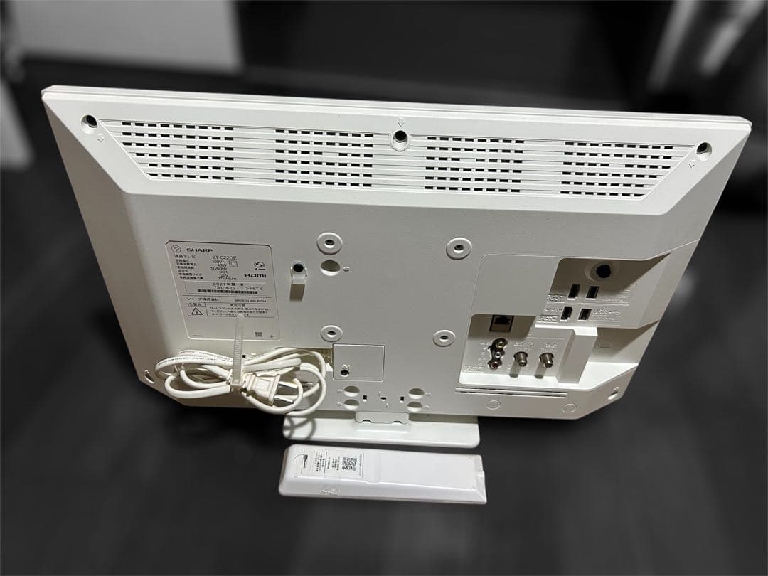 SHARP 液晶テレビ ホワイト