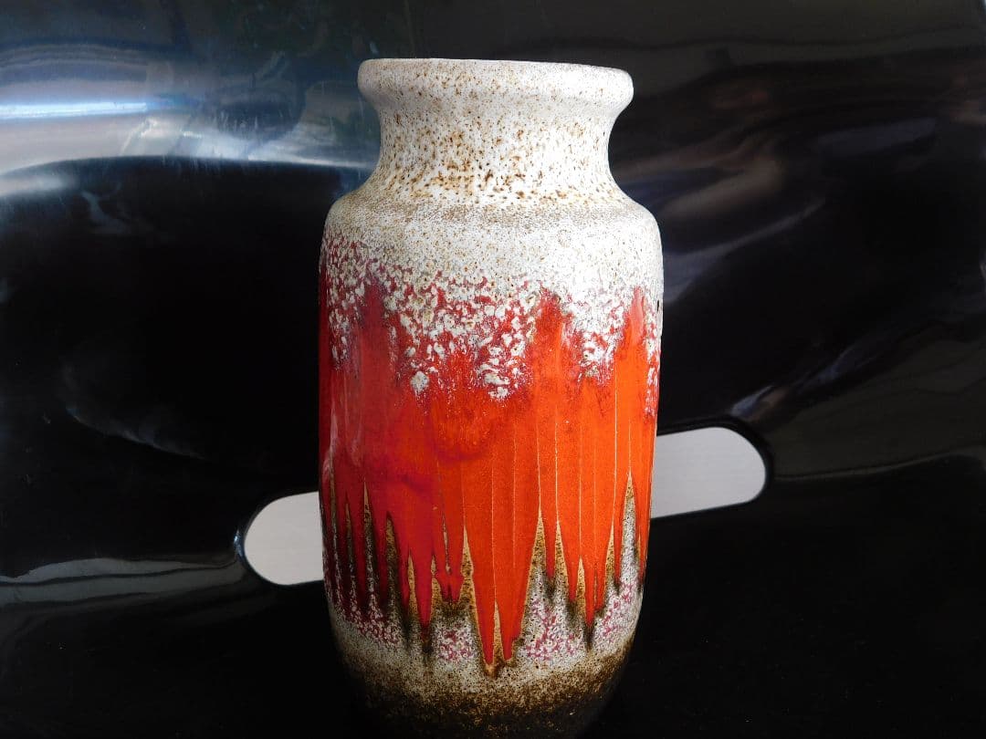 西ドイツ　ビンテージ花瓶　fatlava Scheurich Lora