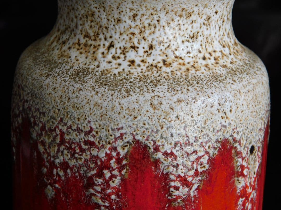 西ドイツ　ビンテージ花瓶　fatlava Scheurich Lora