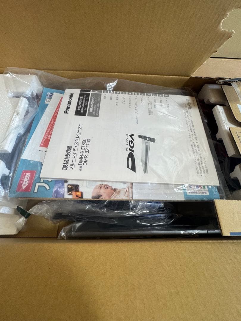 未使用　Panasonic パナソニックDMR-BZT760 ブルーレイDIGA