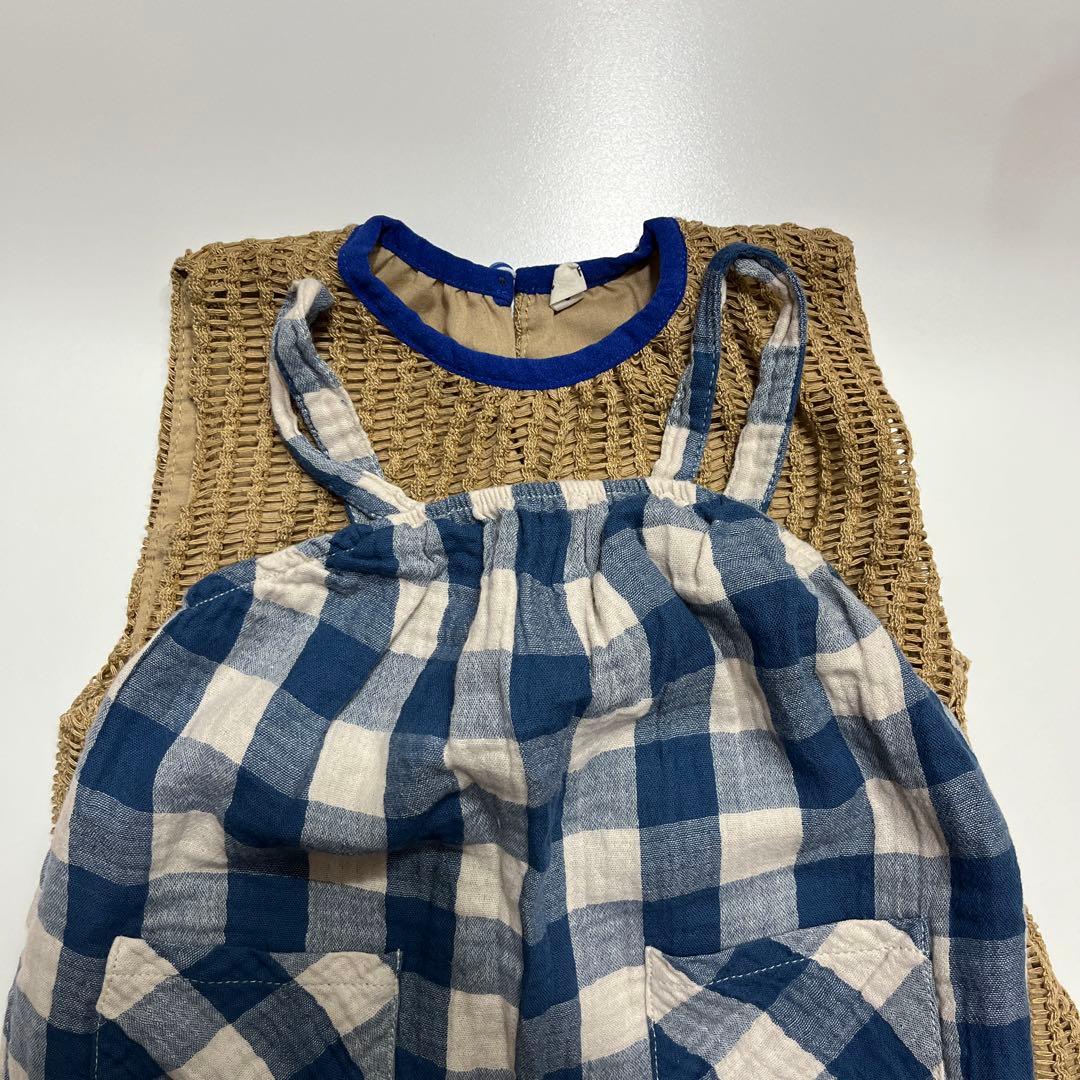 organic zoo 2024ss サロペット　1-2y