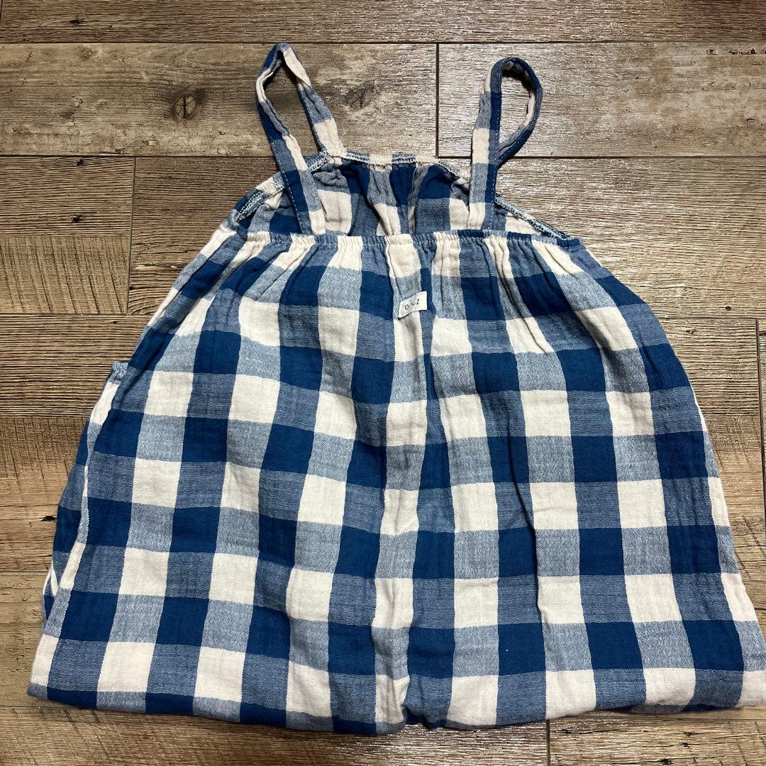 organic zoo 2024ss サロペット　1-2y