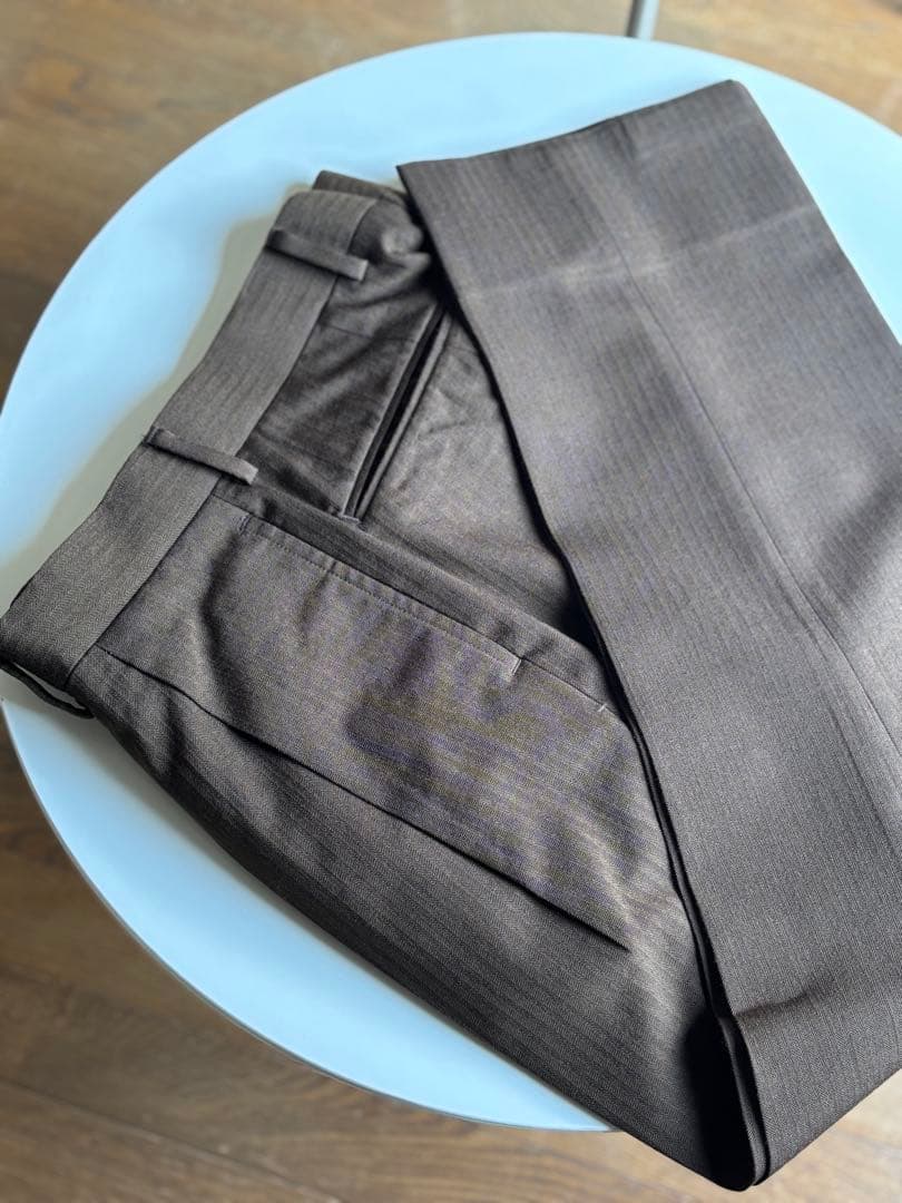 h*r様 NEAT / UNFINISHED WOOL HERRINGBONE