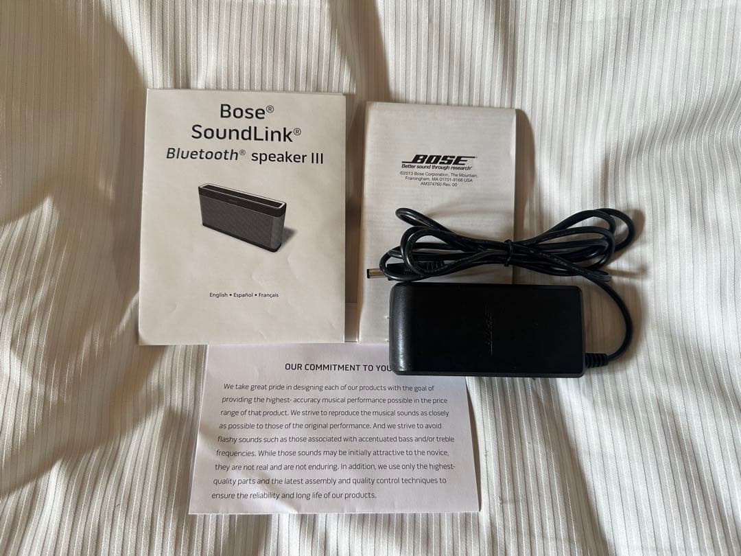 ボーズBOSE SoundLink Bluetooth speaker III