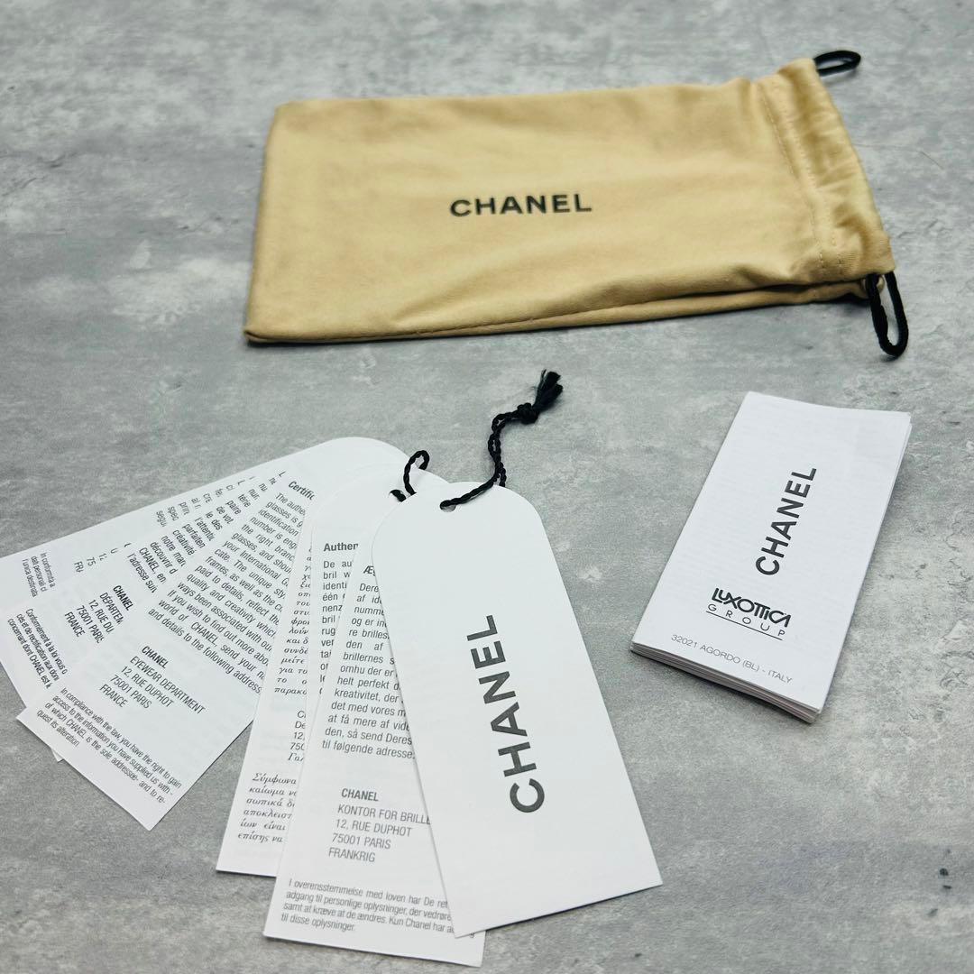 ケース付/美品◯ CHANEL サングラス ココマーク ホワイト アイウェア