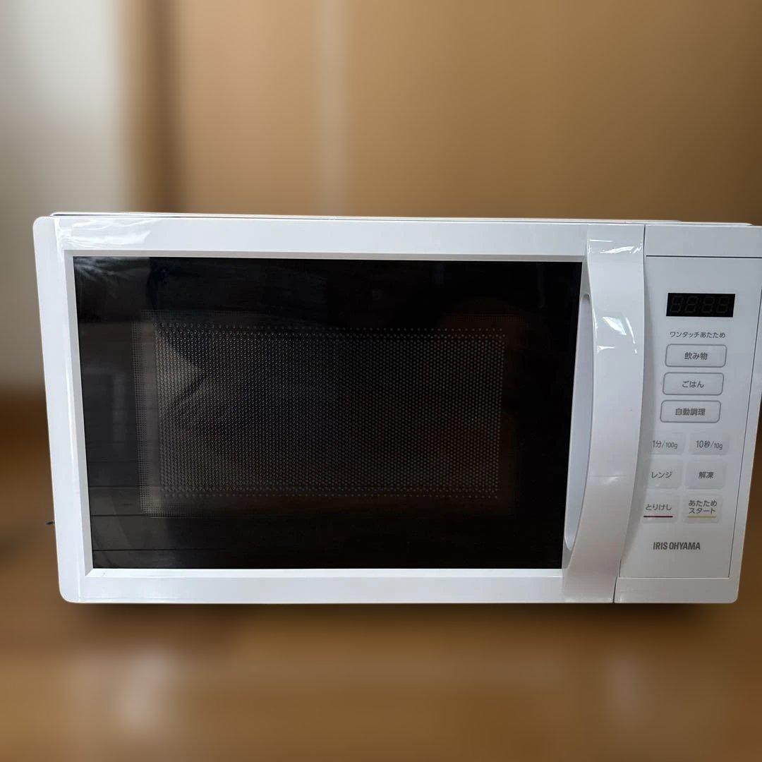 【超美品】使用回数20回程度 IRIS OHYAMA電子レンジ