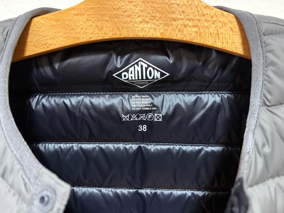 ネ*モ様 ⚫︎ DANTON ダントン インナーダウンベスト 38 ⚫︎