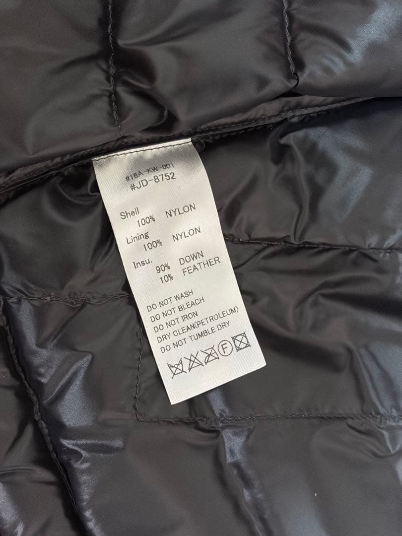 ネ*モ様 ⚫︎ DANTON ダントン インナーダウンベスト 38 ⚫︎