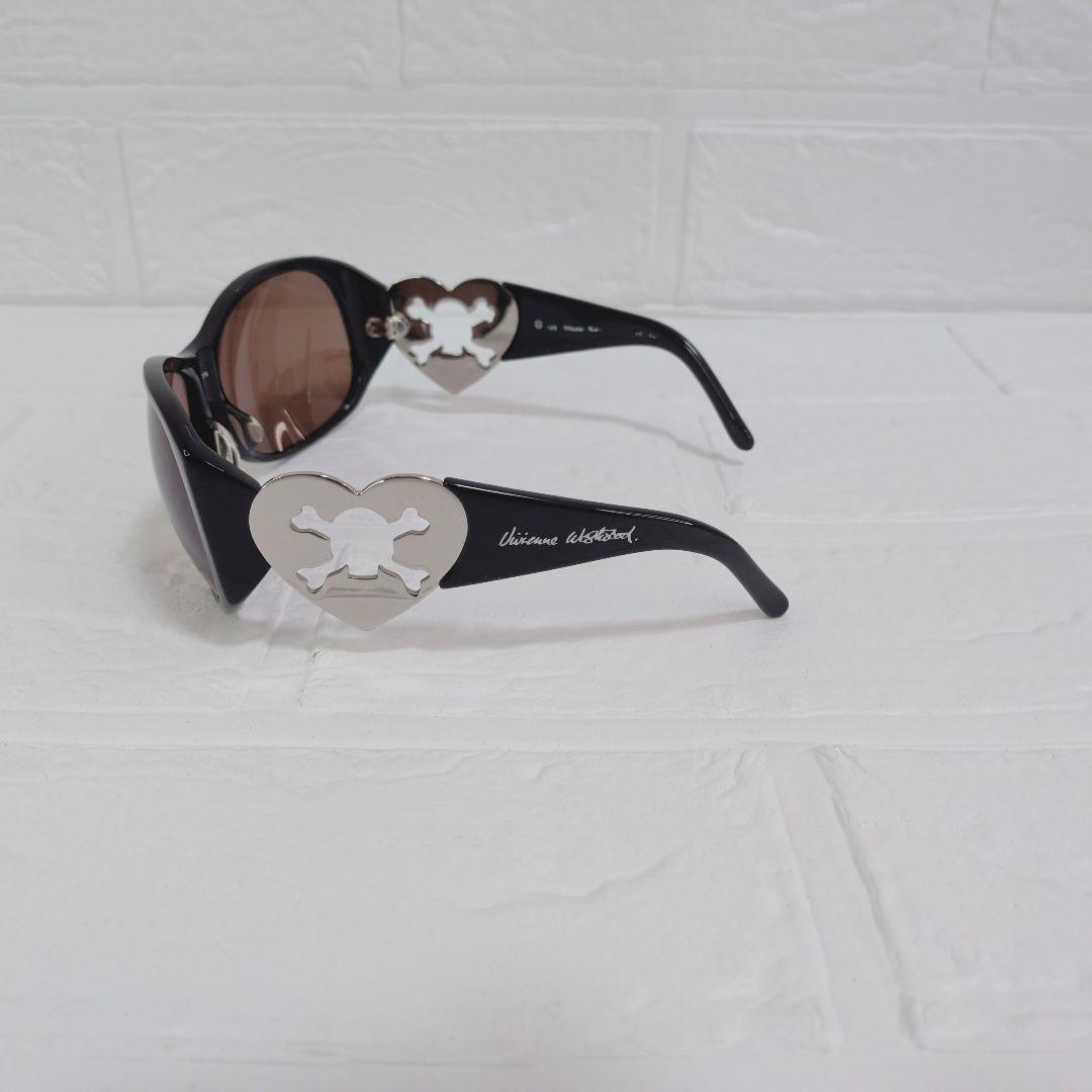美品✨️　Vivienne Westwood　サングラス　スカルハート　ブラック