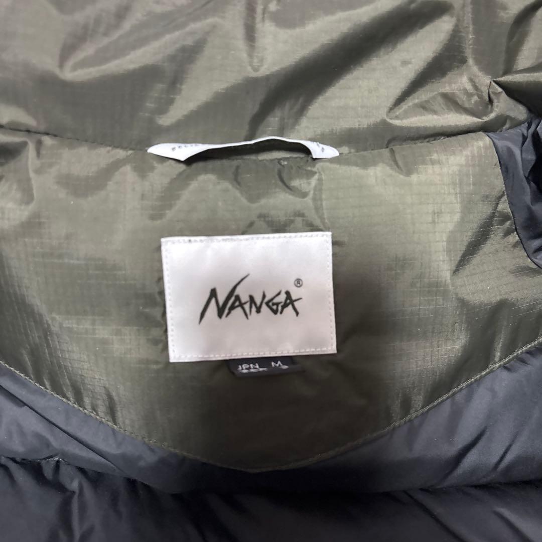 Nanga オリーブ ダウンジャケット
