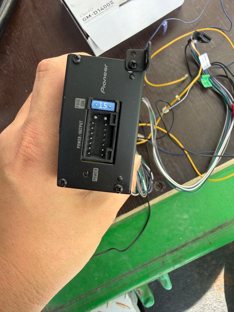 Pioneer DEH-970 GM-D1400Ⅱ セット　deh-970