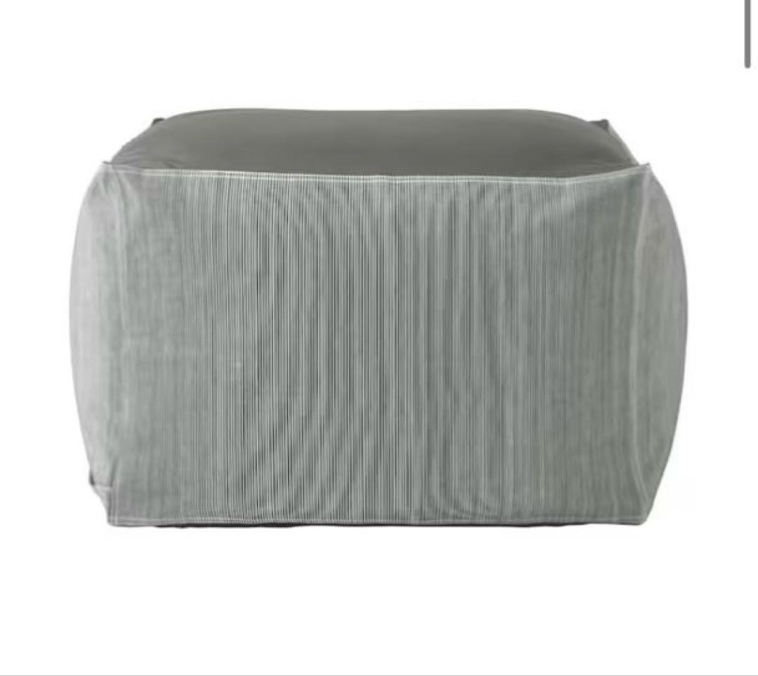 無印良品　体にフィットするソファ大　65×65×43cm 綿デニム　ヒッコリー