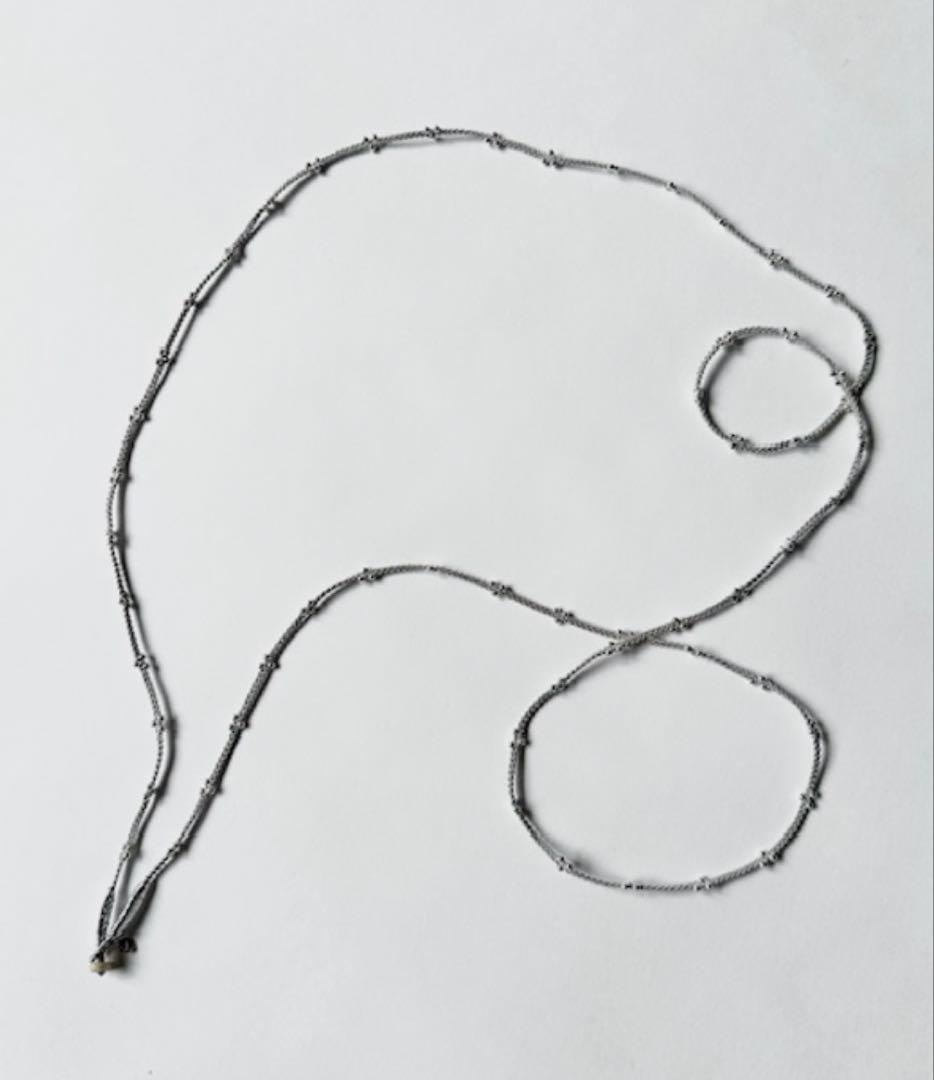 MARIA RUDMAN FLORA SILVER マリアルドマン　ネックレス