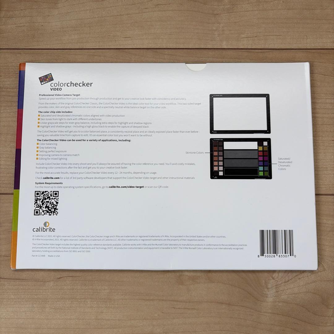 colorchecker VIDEO カラーチェッカー
