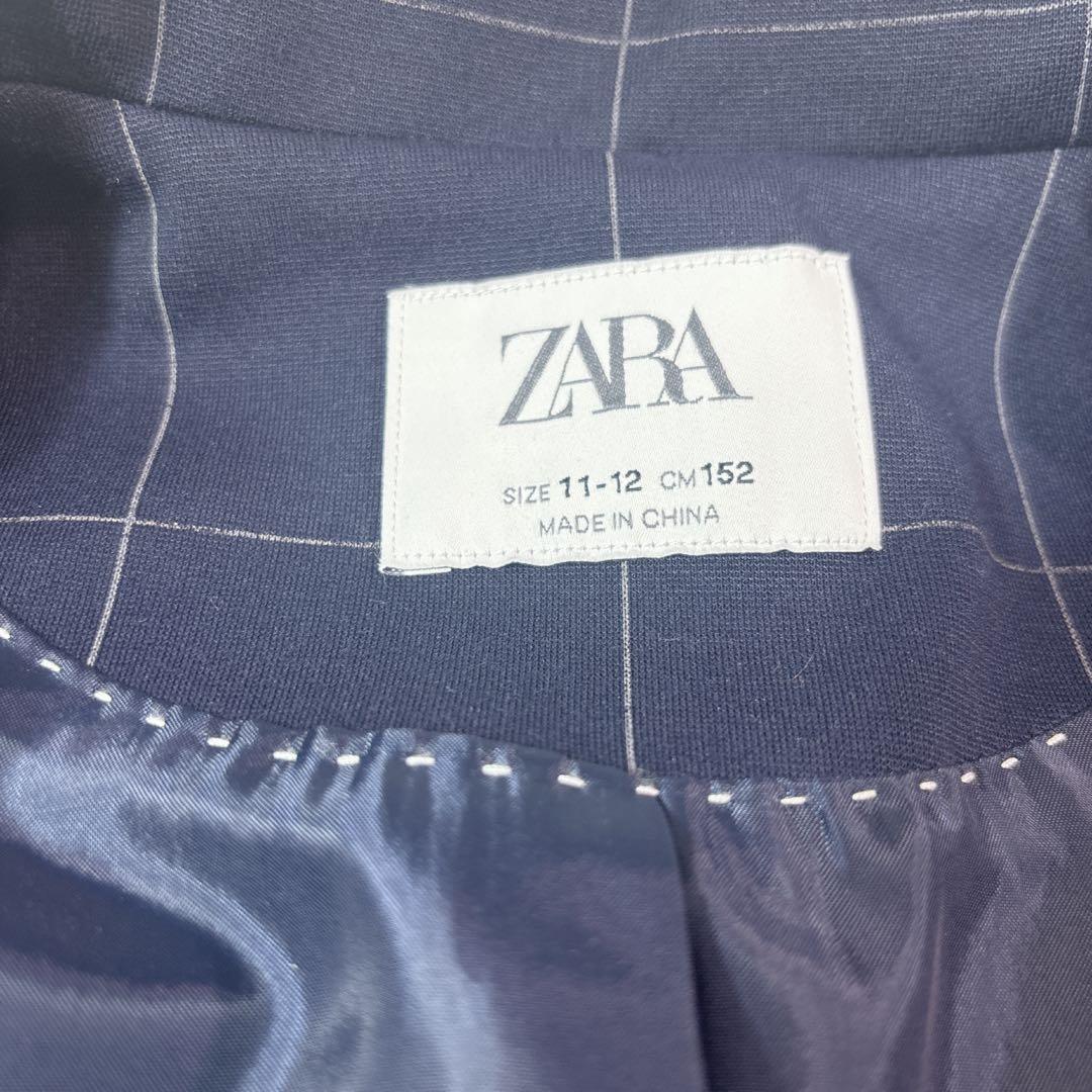 美品✨ ZARA ザラ フォーマルセット 卒業式 150 スーツ ネイビー