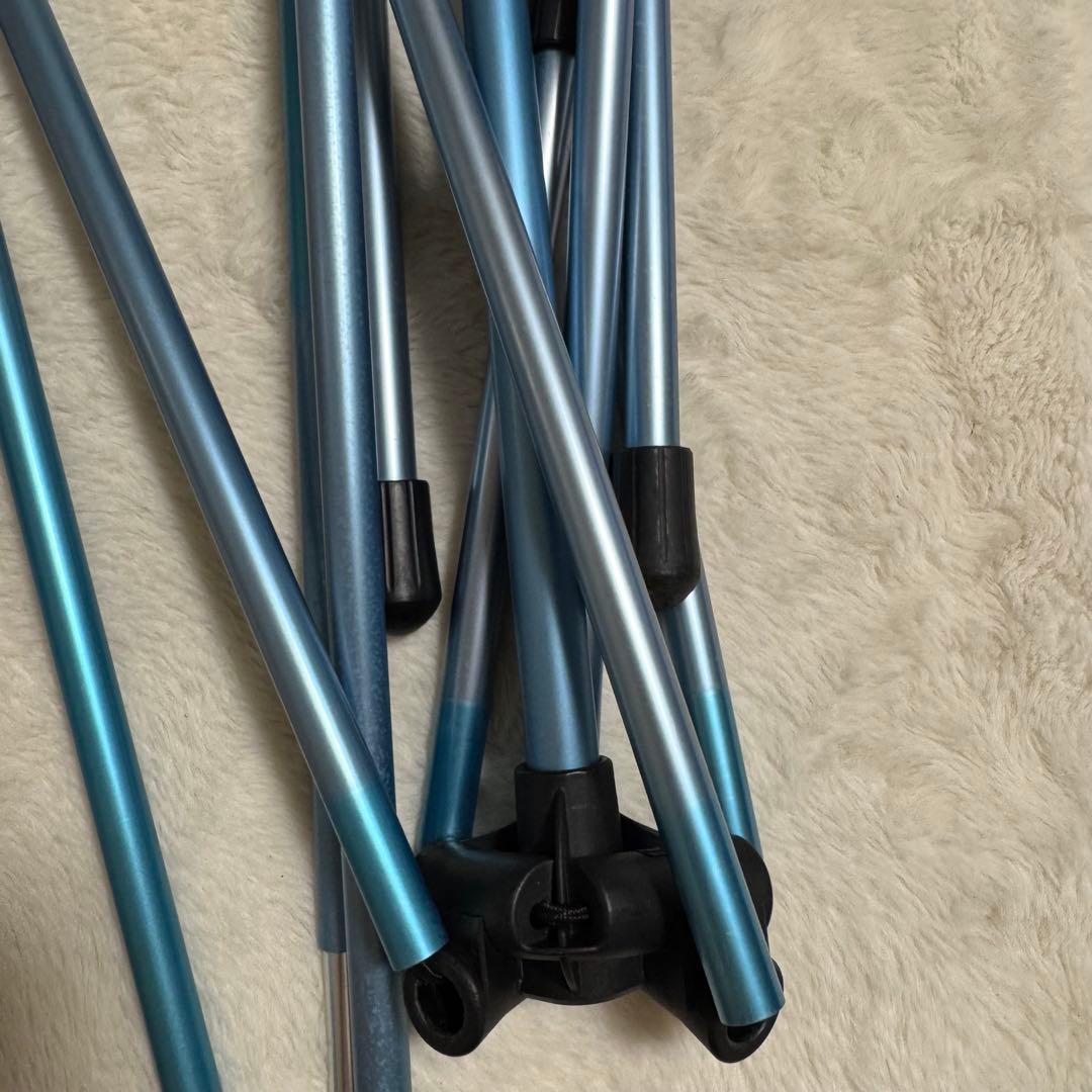 人気Helinox chair Two ヘリノックス チェアツー　グレー灰色