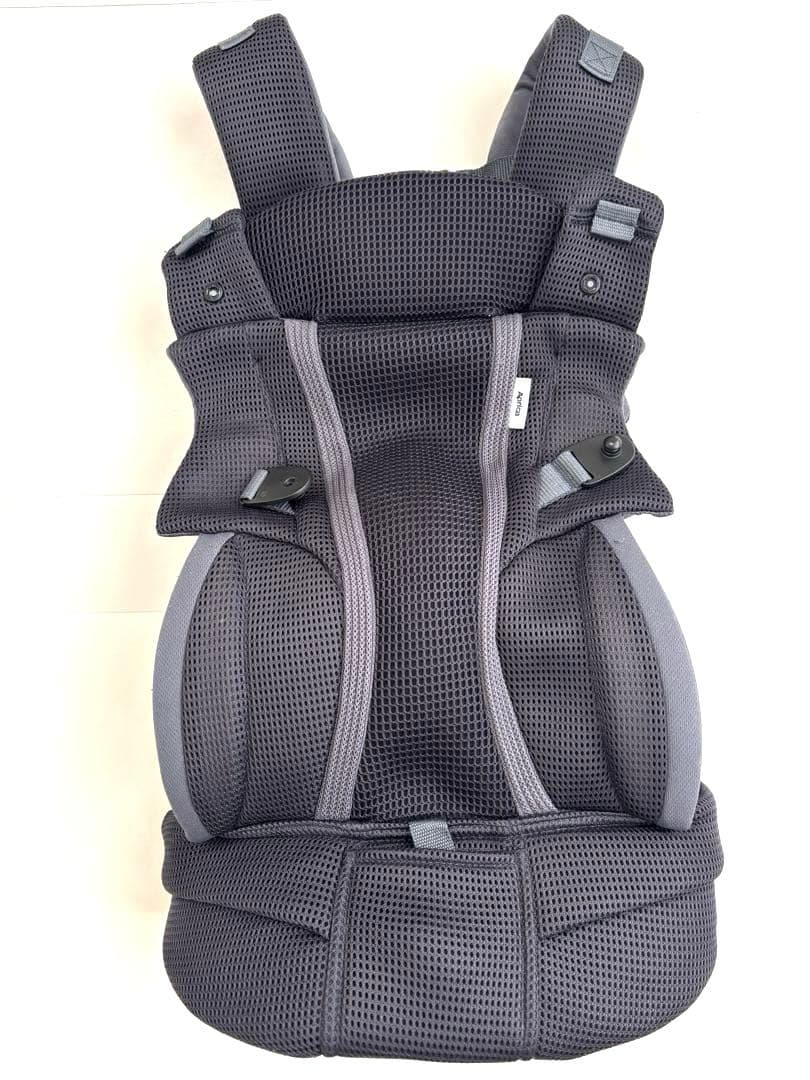 Aprica 抱っこひも　ラクリス　ダークグレー