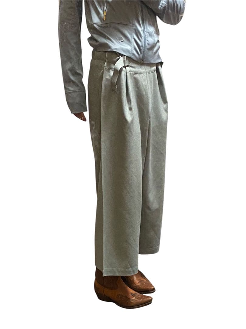 21ss ISSEY MIYAKE me クロップド ポーカーズ orimi