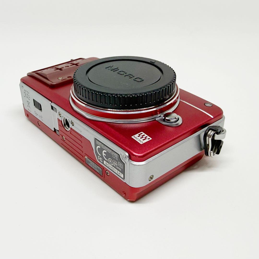 OLYMPUS PEN Mini E-PM2 レッド オリンパス ミラーレス 赤