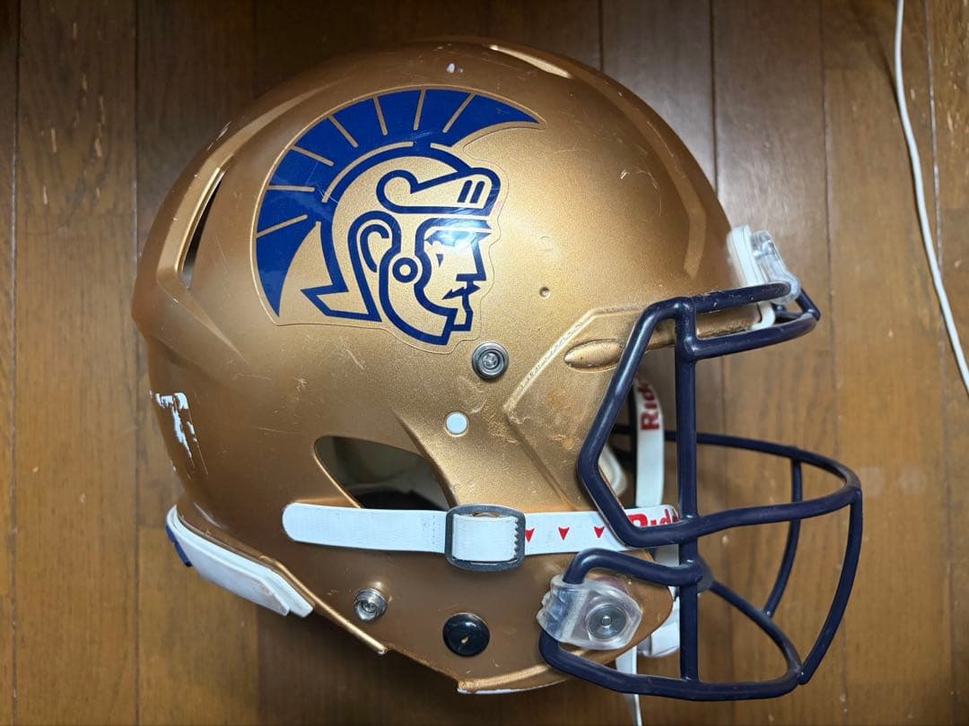 Riddell ゴールド ヘルメット Kaisers