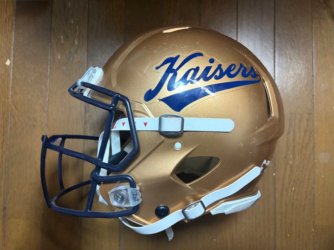 Riddell ゴールド ヘルメット Kaisers