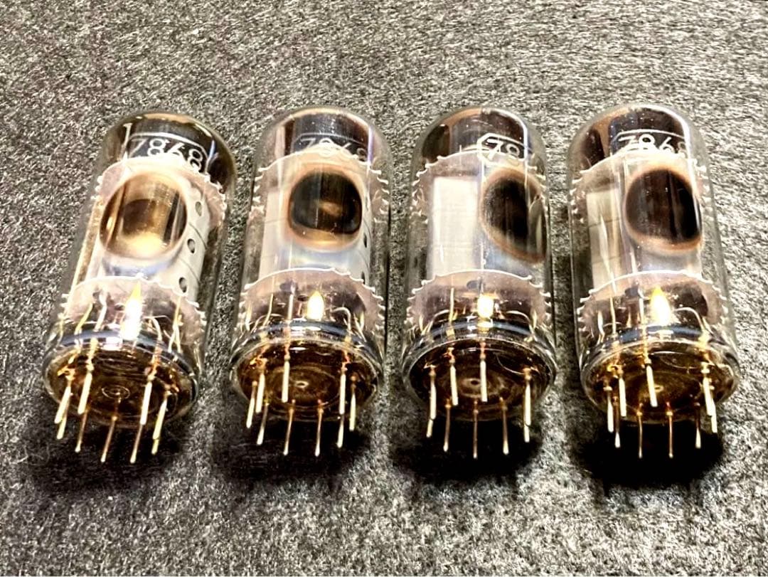 7868 中古真空管　4 本組セット