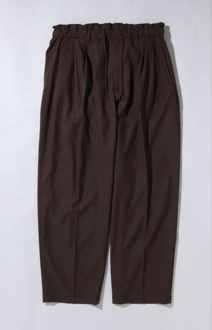 minority MBワイドスラックス(ドウギ入門) L ブラウン