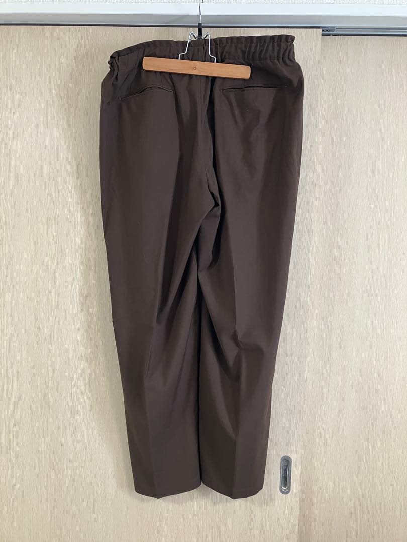 minority MBワイドスラックス(ドウギ入門) L ブラウン