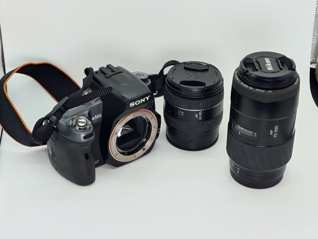 SONY α550デジタル一眼レフ レンズセット