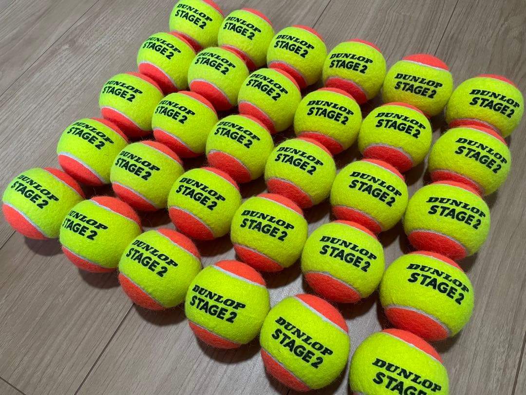 み様　未使用に近い　即日発送 中古硬式テニス　オレンジボール　60球