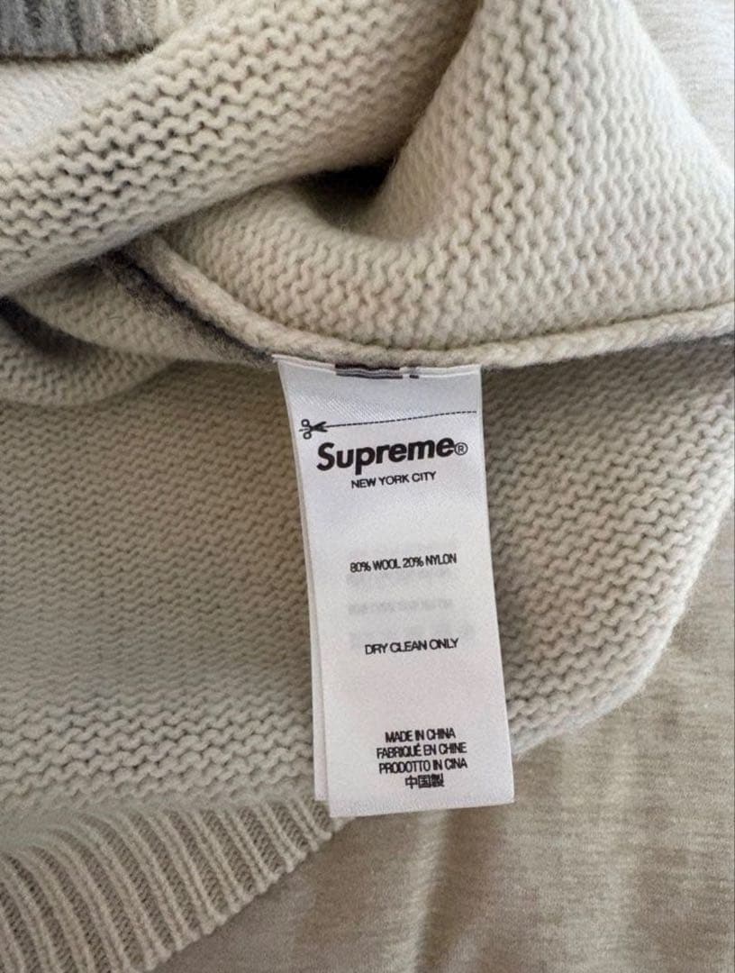 トップス Supreme Blurred Logo Sweater M