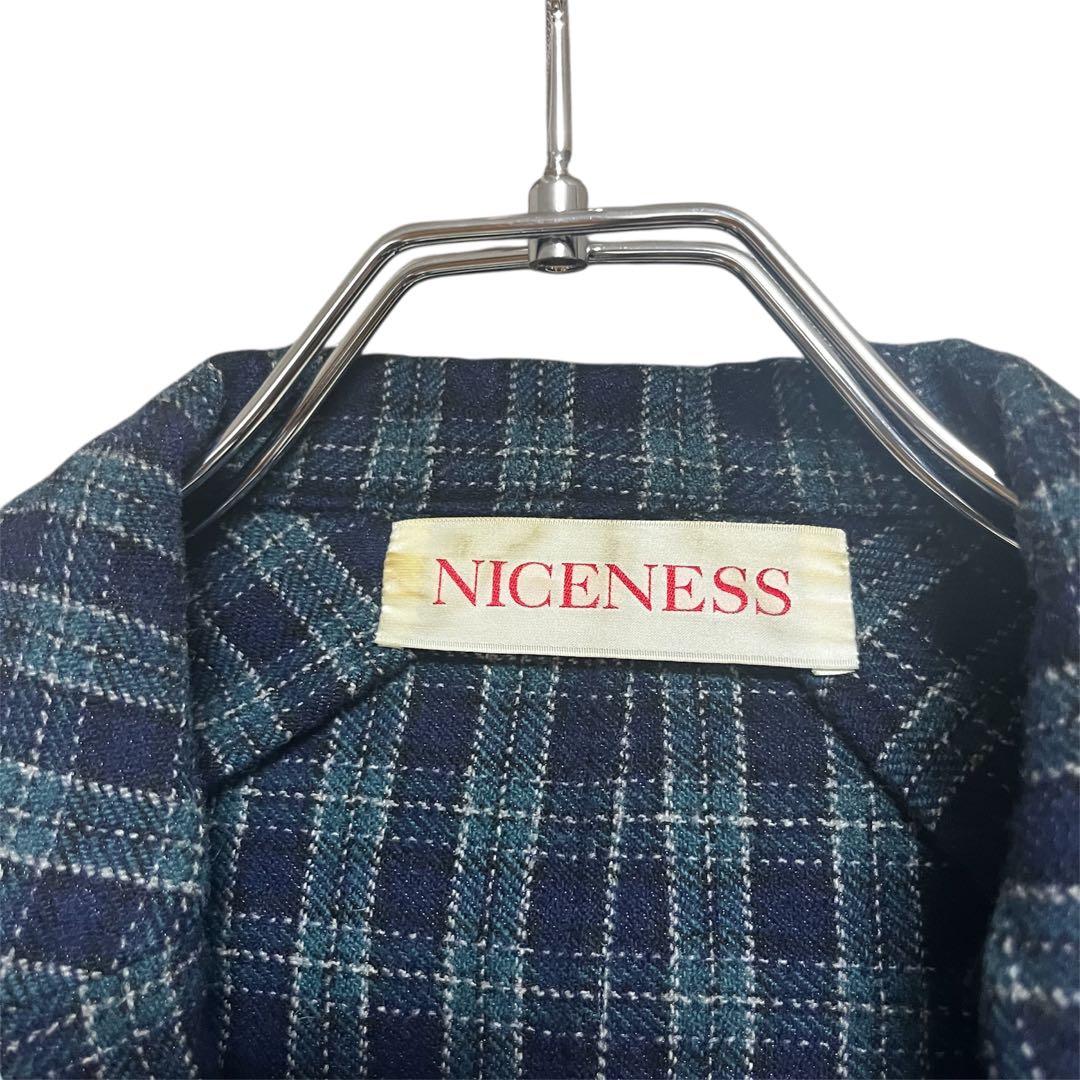 NICENESS 21AW CRANE JACKET テーラードジャケット