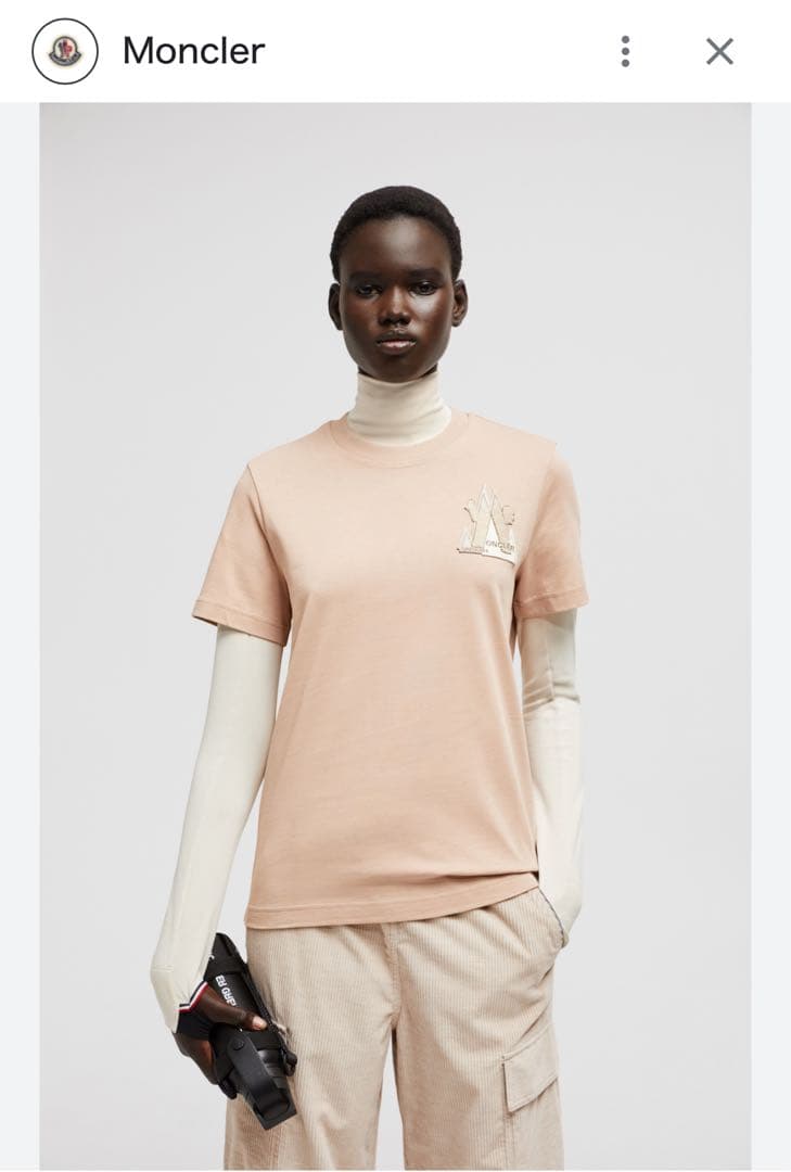 値下げ‼️MONCLER 2024/25秋冬半袖Tシャツ