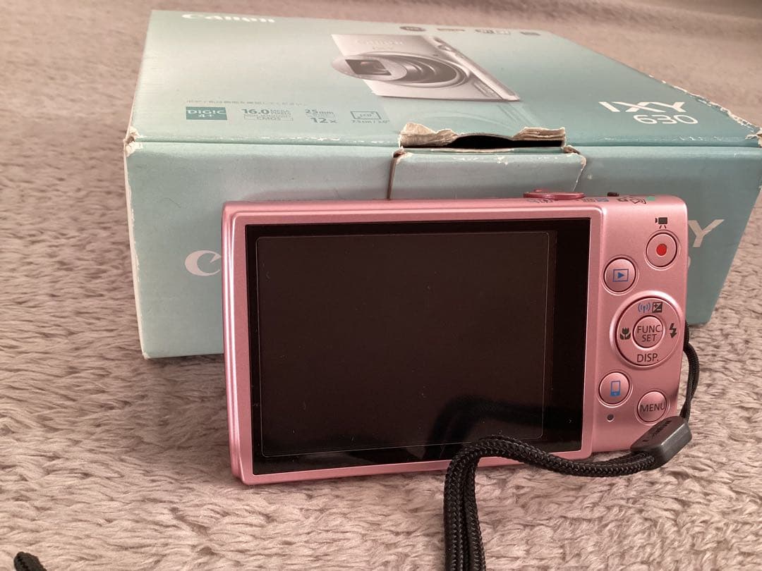 Canon IXY 630 ピンク　デジカメ　中古　作動確認済み